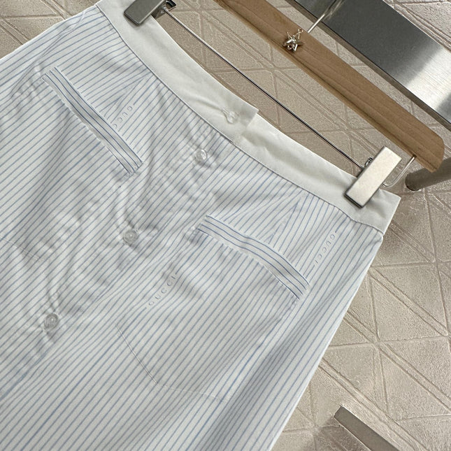 GUCCI STRIPED SKIRT 272333