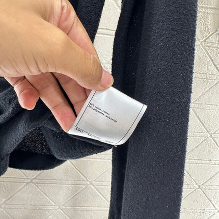 CHANEL RUFFLE-TRIM KNITTED CARDIGAN DRESS SET 276599