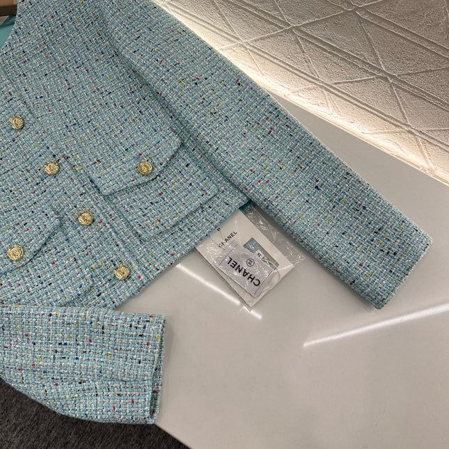 CHANEL MULTICOLOR KNITTED CARDIGAN 276610