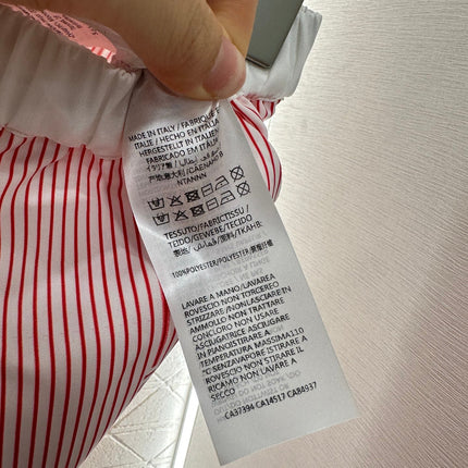 GUCCI STRIPED WIDE-LEG PANTS 276518