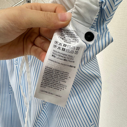 GUCCI STRIPED WIDE-LEG PANTS 276516