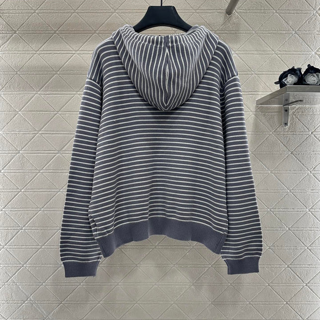 MIUMIU FLEECE HOODED JACKET STYLE 96