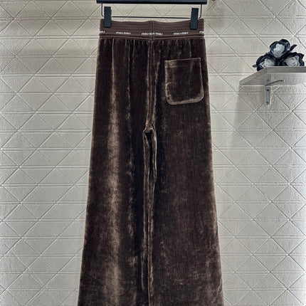 MIUMIU WIDE-LEG PANTS STYLE 119