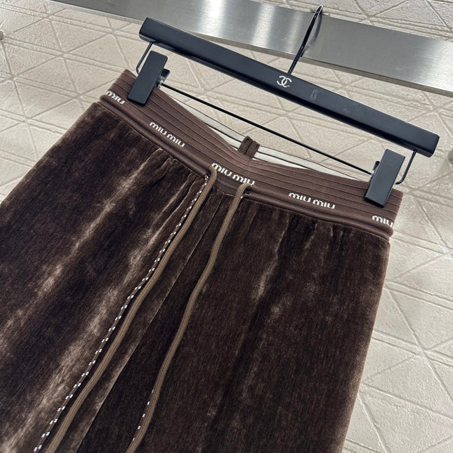 MIUMIU WIDE-LEG PANTS STYLE 119