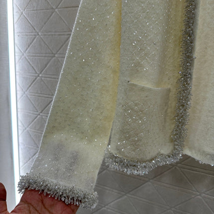 CELINE 25S BEADED KNIT CARDIGAN 0124