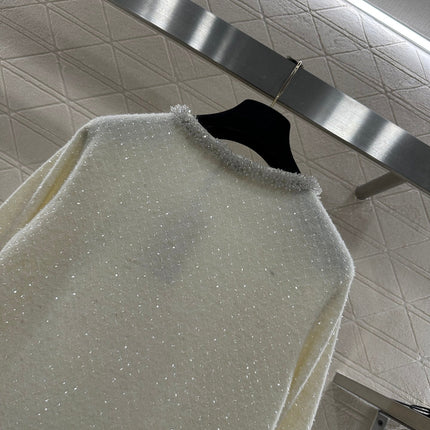 CELINE 25S BEADED KNIT CARDIGAN 0124