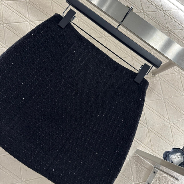 CHANEL 25S TWEED MINI SKIRT 303