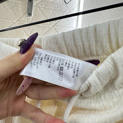 CHANEL 25S HIGH-WAISTED WIDE-LEG PANTS 306