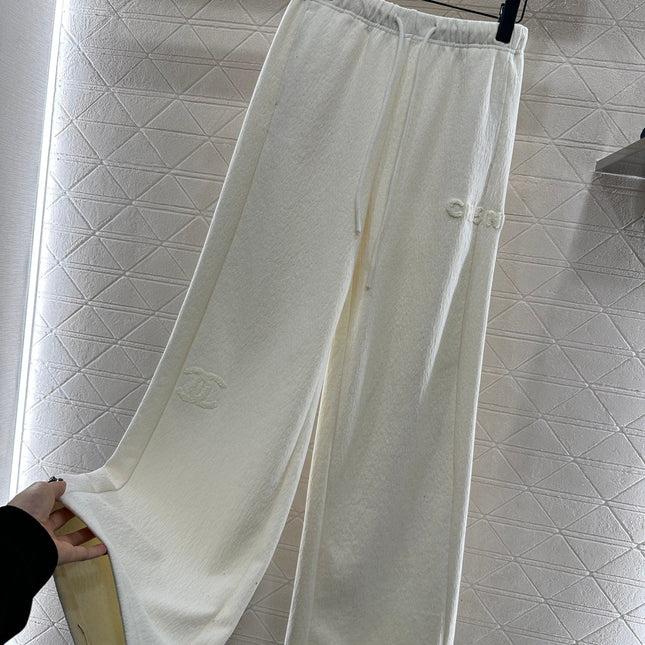 CHANEL 25S HIGH-WAISTED WIDE-LEG PANTS 306