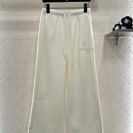 CHANEL 25S HIGH-WAISTED WIDE-LEG PANTS 306
