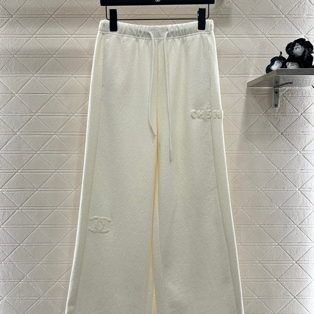 CHANEL 25S HIGH-WAISTED WIDE-LEG PANTS 306