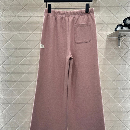 CHANEL 25S HIGH-WAISTED WIDE-LEG PANTS 305