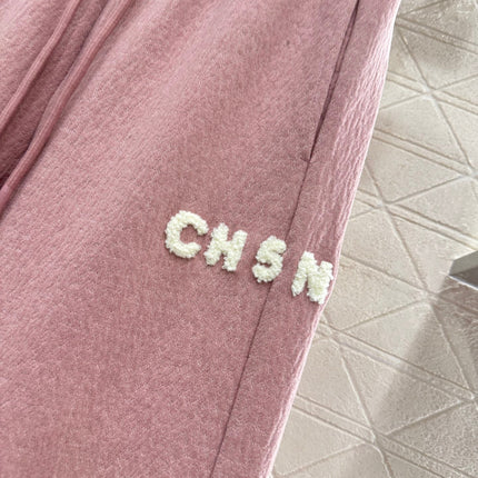 CHANEL 25S HIGH-WAISTED WIDE-LEG PANTS 305