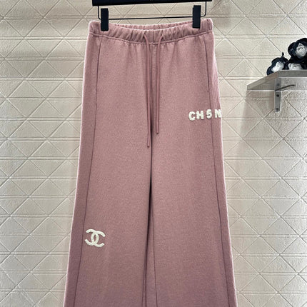 CHANEL 25S HIGH-WAISTED WIDE-LEG PANTS 305