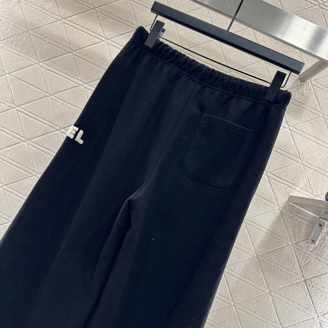 CHANEL 25S HIGH-WAISTED WIDE-LEG PANTS 304