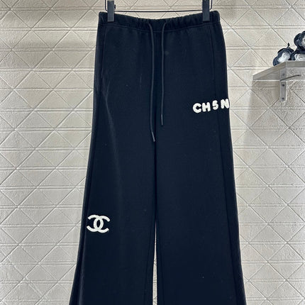 CHANEL 25S HIGH-WAISTED WIDE-LEG PANTS 304