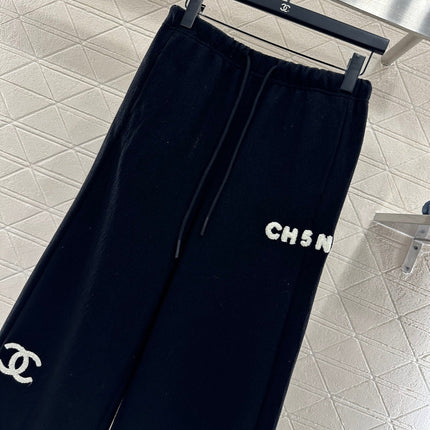 CHANEL 25S HIGH-WAISTED WIDE-LEG PANTS 304