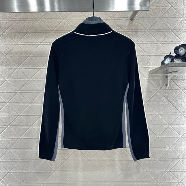 CHANEL 25S HIGH-NECK PULLOVER SWEATER 350