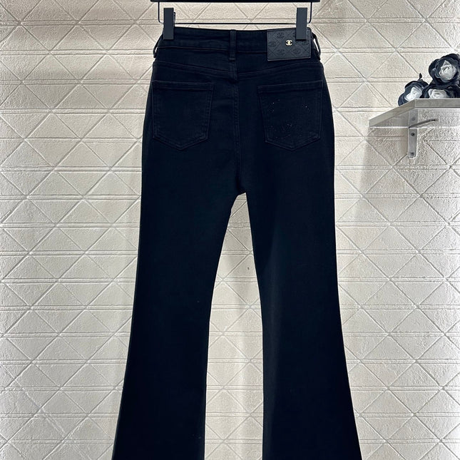 CHANEL 25S FLARED JEANS 353