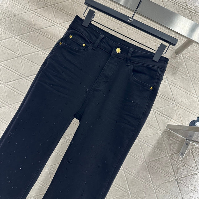 CHANEL 25S FLARED JEANS 353