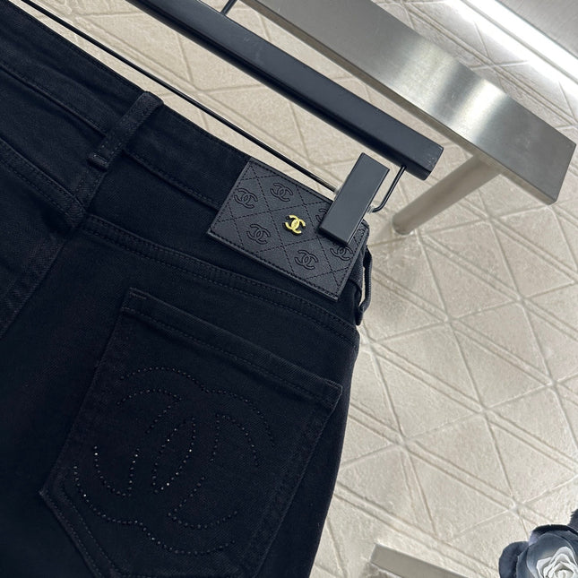 CHANEL 25S FLARED JEANS 353