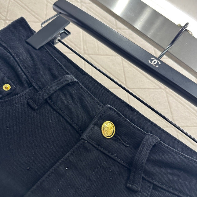 CHANEL 25S FLARED JEANS 353