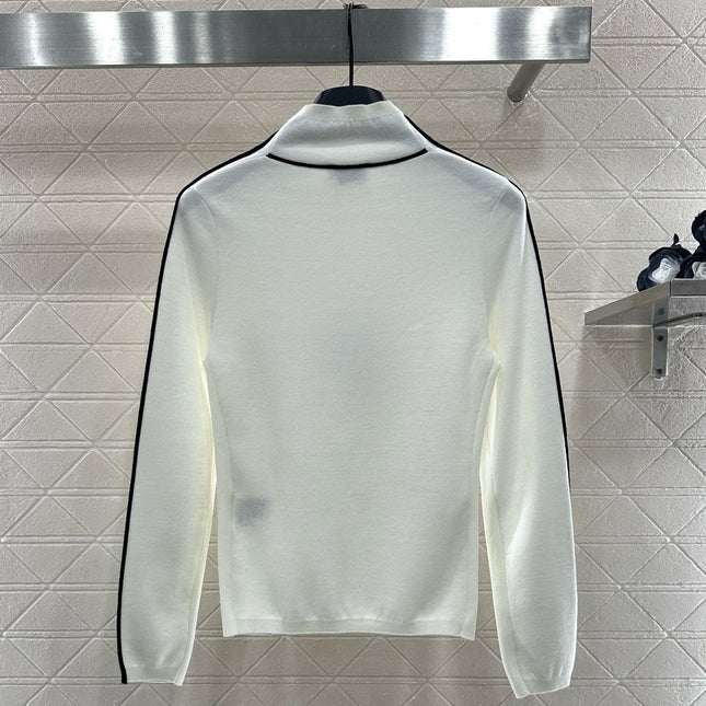 CHANEL 25S HIGH-NECK PULLOVER SWEATER 351