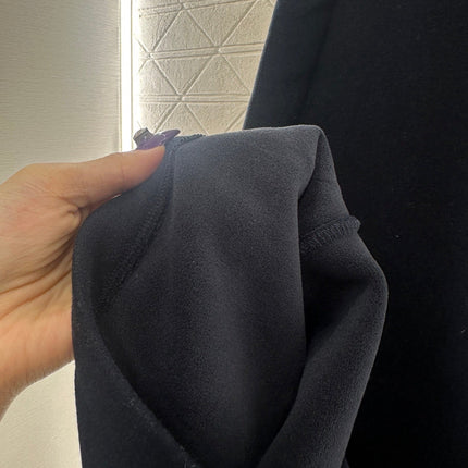 CHANEL 25S WIDE-LEG FLEECE-LINED PANTS 403