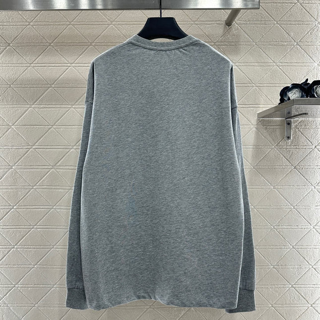 LOEWE LONG-SLEEVE CREW NECK T-SHIRT STYLE 237