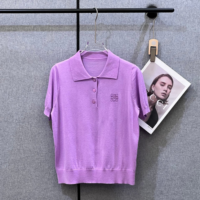 LOEWE KNIT POLO SHIRT STYLE 138
