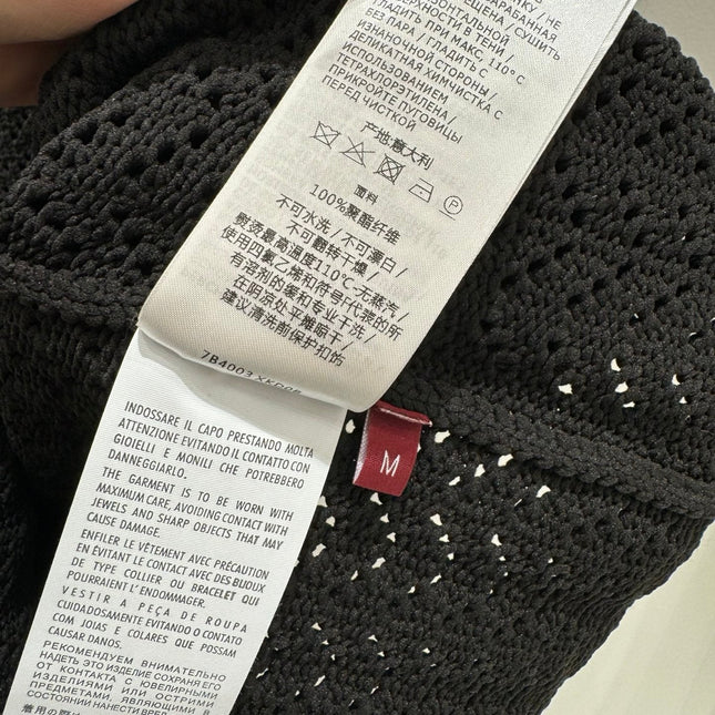 GUCCI CLASSIC KNIT CARDIGAN IN BLACK 267476