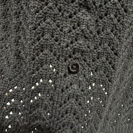 GUCCI CLASSIC KNIT CARDIGAN IN BLACK 267476