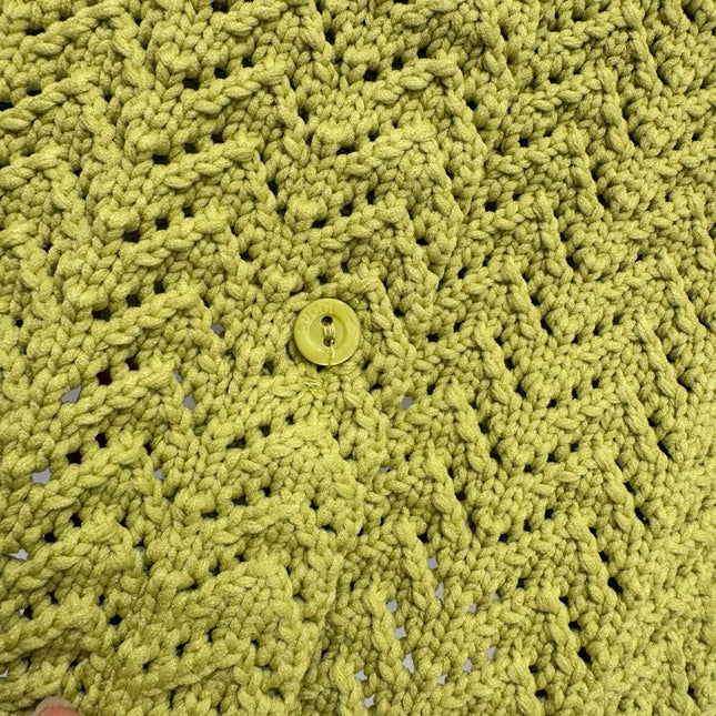 GUCCI CLASSIC KNIT CARDIGAN IN BUTTER YELLOW 267475