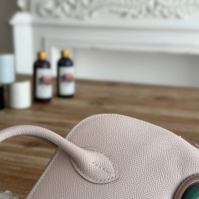 MINI BODIE ON WHEELS 20 IN LIGHT PINK EPSOM LEATHER