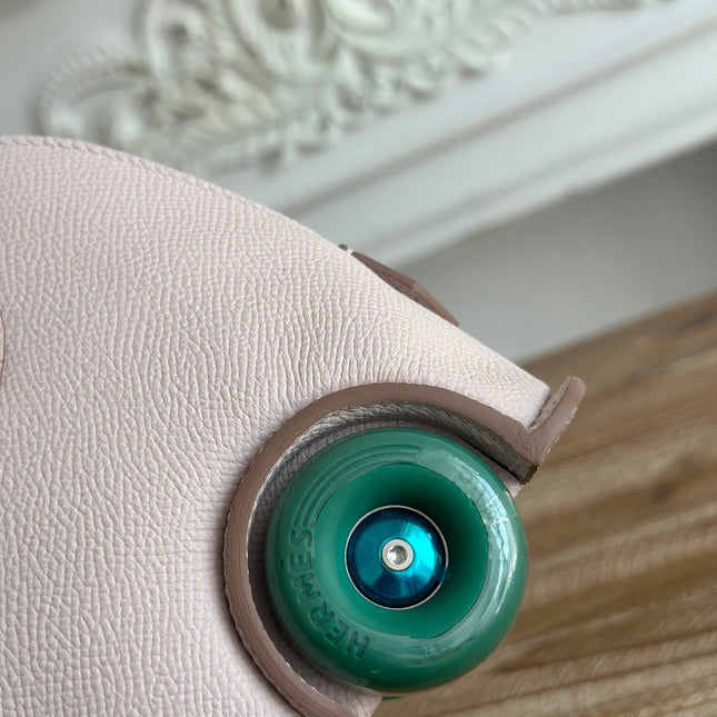 MINI BODIE ON WHEELS 20 IN LIGHT PINK EPSOM LEATHER