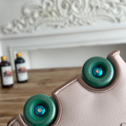 MINI BODIE ON WHEELS 20 IN LIGHT PINK EPSOM LEATHER