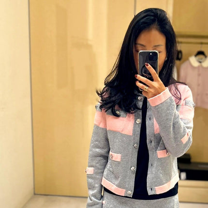 CHANEL CARDIGAN AND SKIRT SET STYLE 57