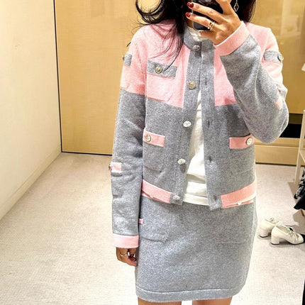 CHANEL CARDIGAN AND SKIRT SET STYLE 57