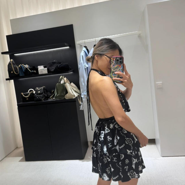 CHANEL 25S HALTER NECK DRESS STYLE 191