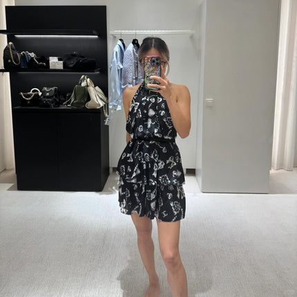 CHANEL 25S HALTER NECK DRESS STYLE 191