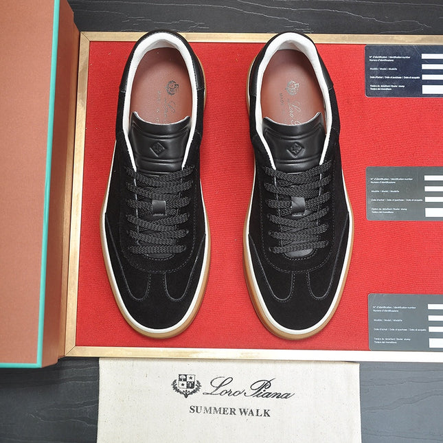 LP TENNIS WALK SNEAKERS BLACK CASHMERE