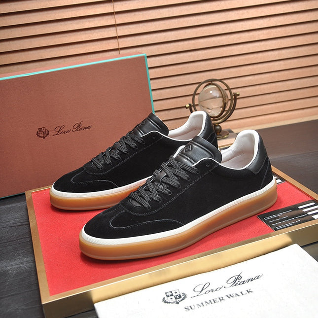 LP TENNIS WALK SNEAKERS BLACK CASHMERE