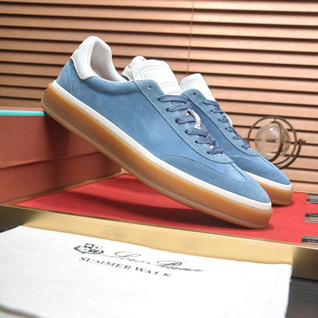 LP TENNIS WALK SNEAKERS TUFTS BLUE CASHMERE