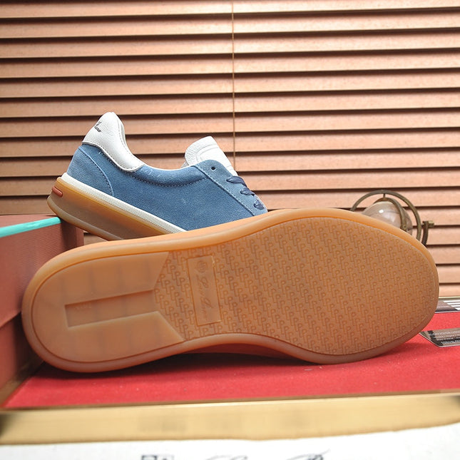 LP TENNIS WALK SNEAKERS TUFTS BLUE CASHMERE