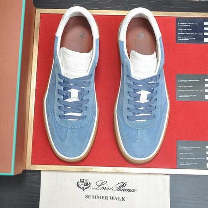 LP TENNIS WALK SNEAKERS TUFTS BLUE CASHMERE