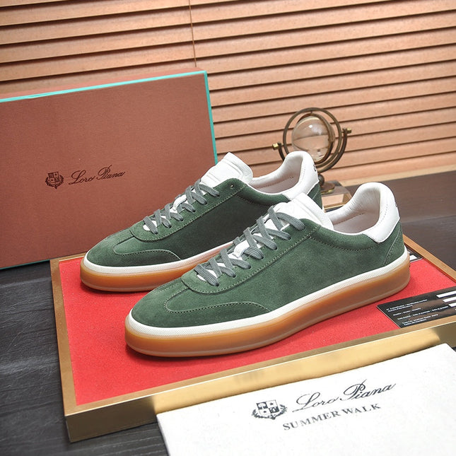 LP TENNIS WALK SNEAKERS HUNTER GREEN CASHMERE