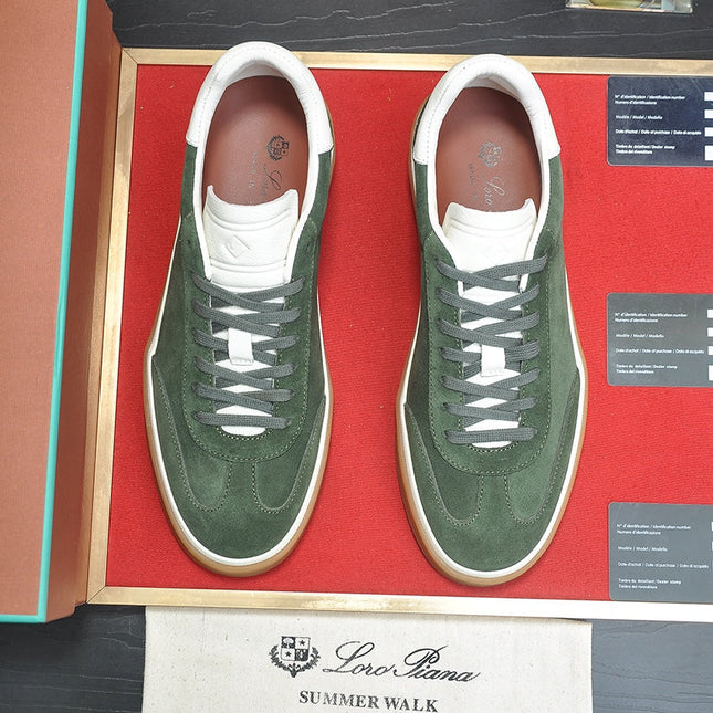 LP TENNIS WALK SNEAKERS HUNTER GREEN CASHMERE