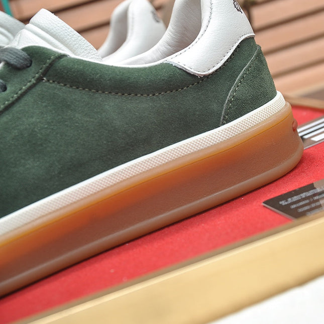 LP TENNIS WALK SNEAKERS HUNTER GREEN CASHMERE