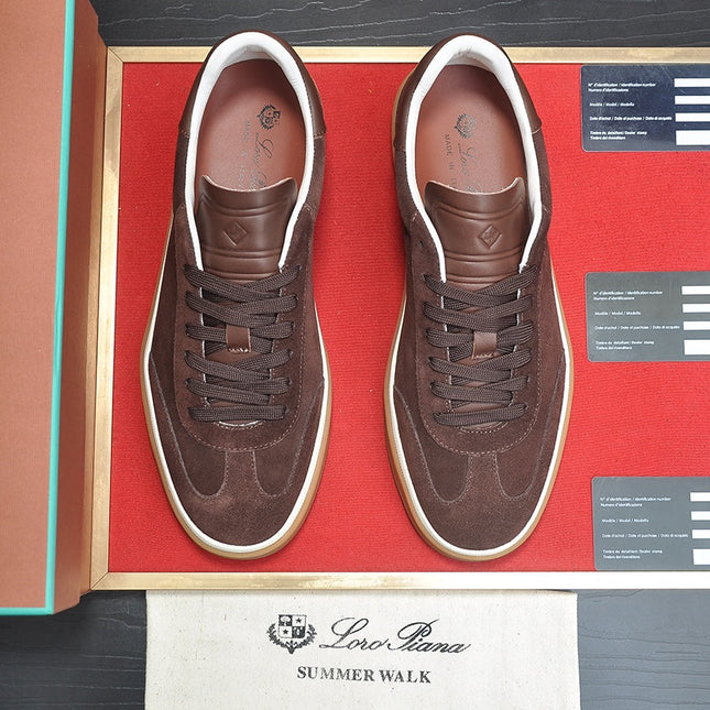 LP TENNIS WALK SNEAKERS PECAN CASHMERE