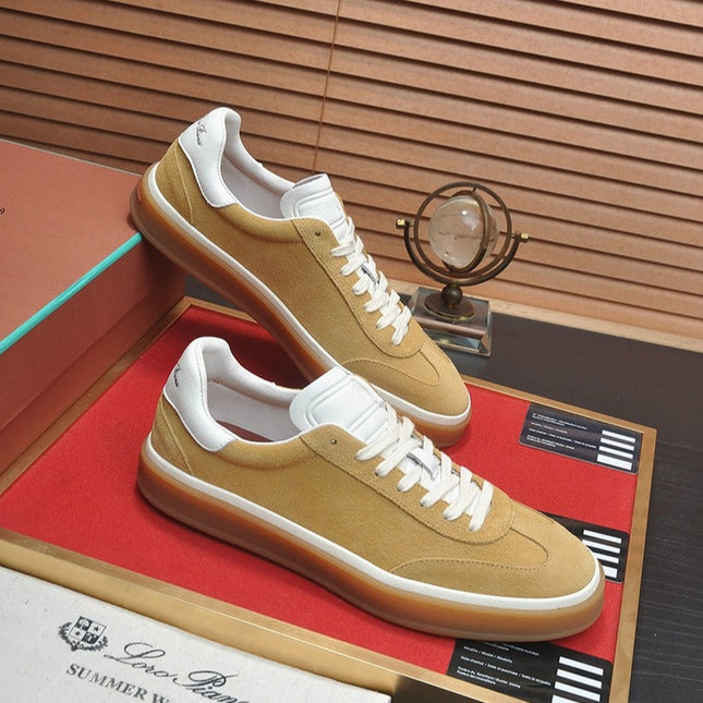 LP TENNIS WALK SNEAKERS CAMEL CASHMERE